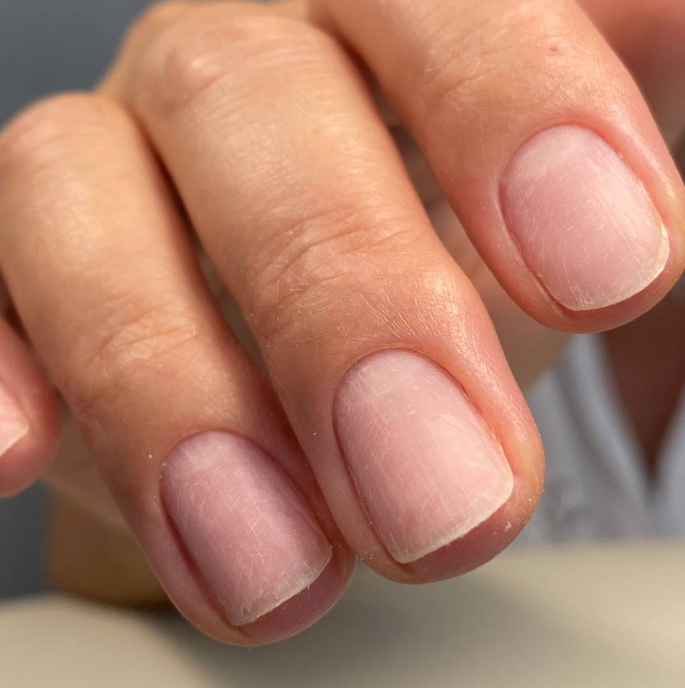 Снятие гель-лака без покрытия