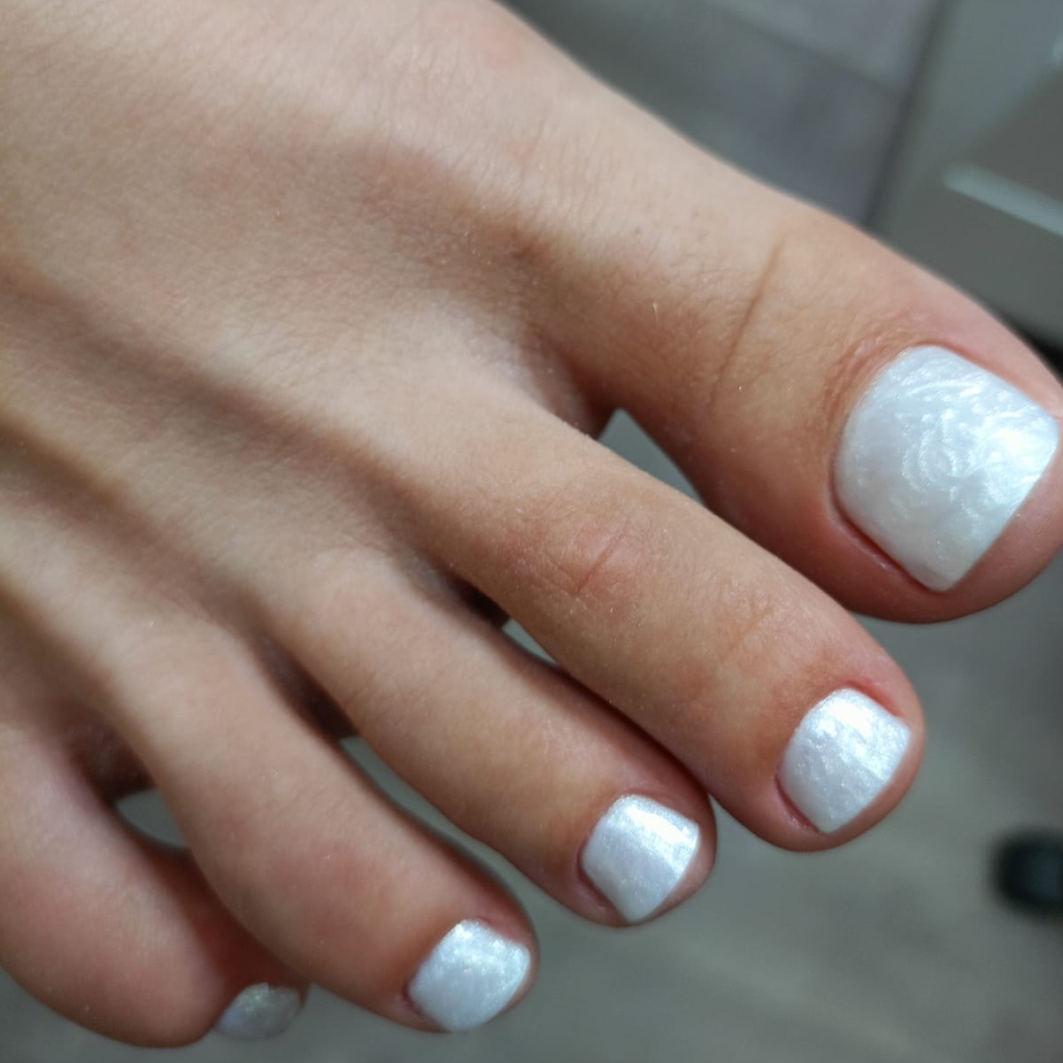 Педикюр (пальчики с покрытием)