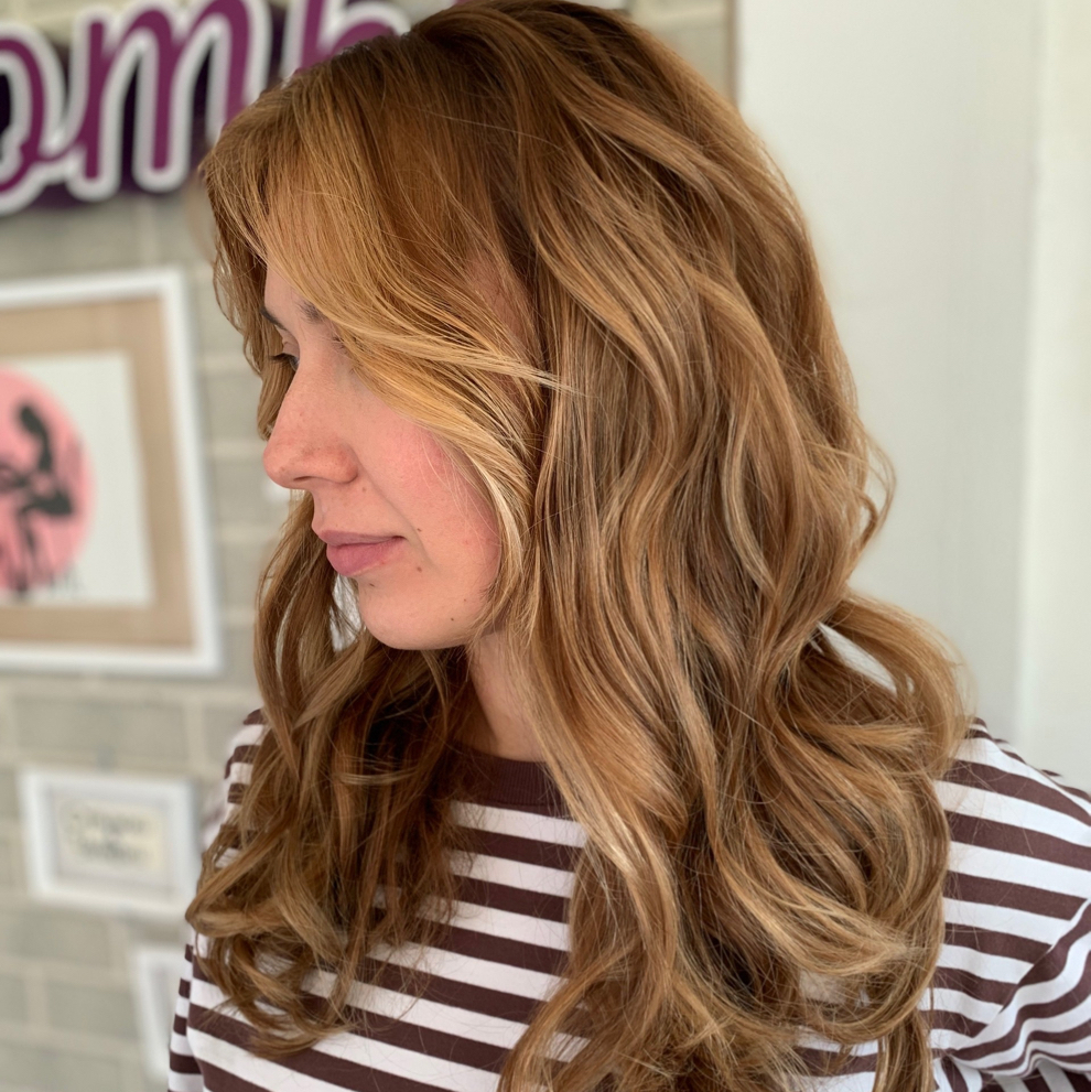 Контуринг волос