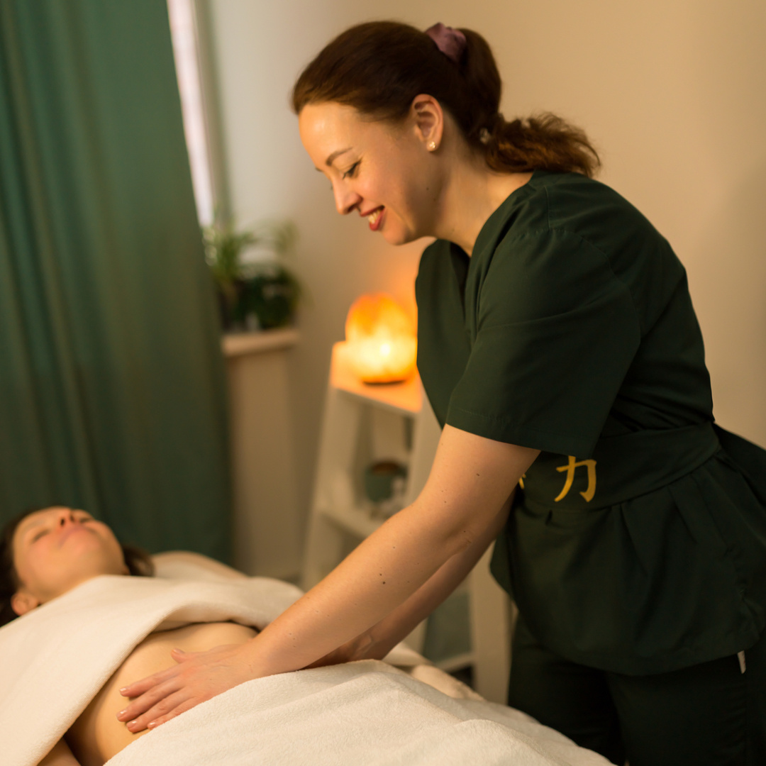 Общий массаж всего тела