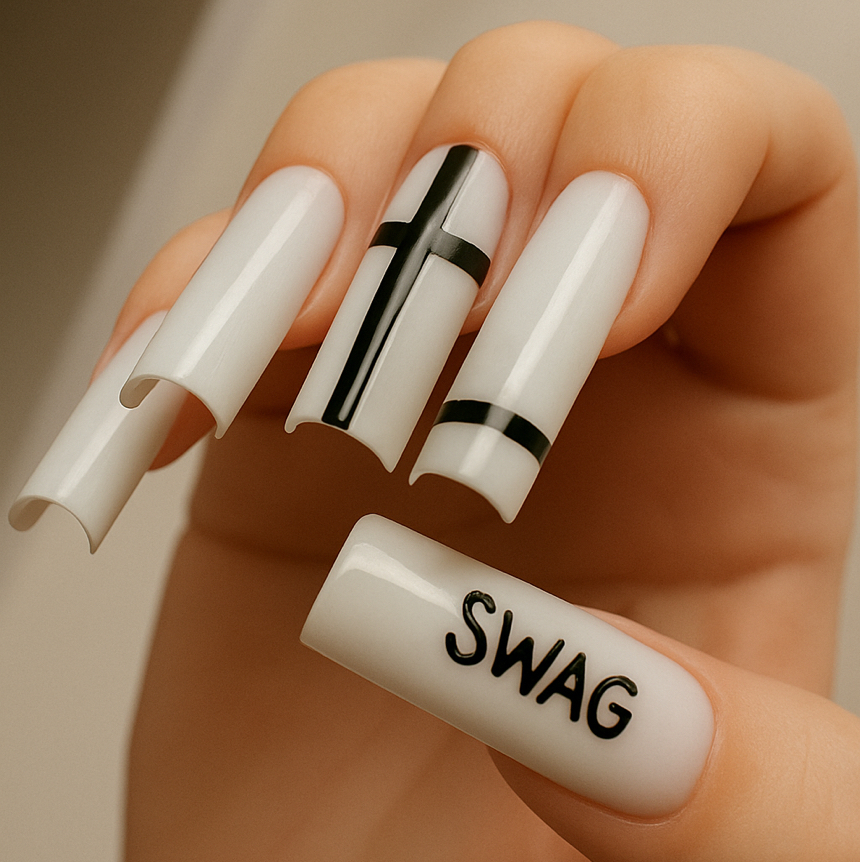 Коррекция нарощенных ногтей 2-3 недели 