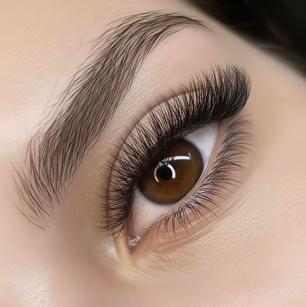 2 D наращивание ресниц + снятие