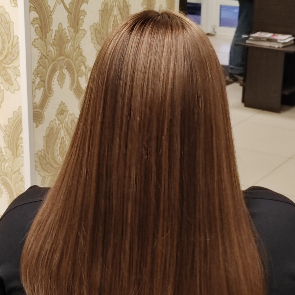 Стрижка до лопаток длина