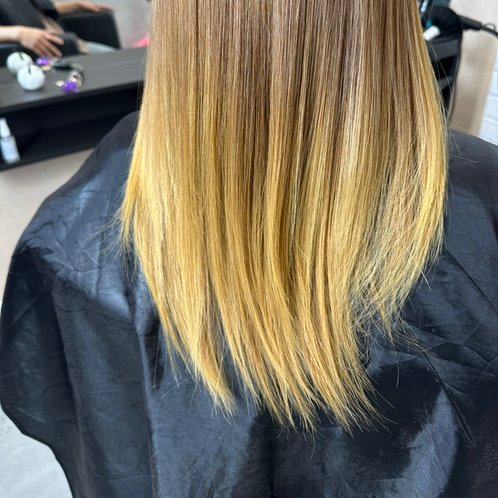 Реконструкция кончиков волос