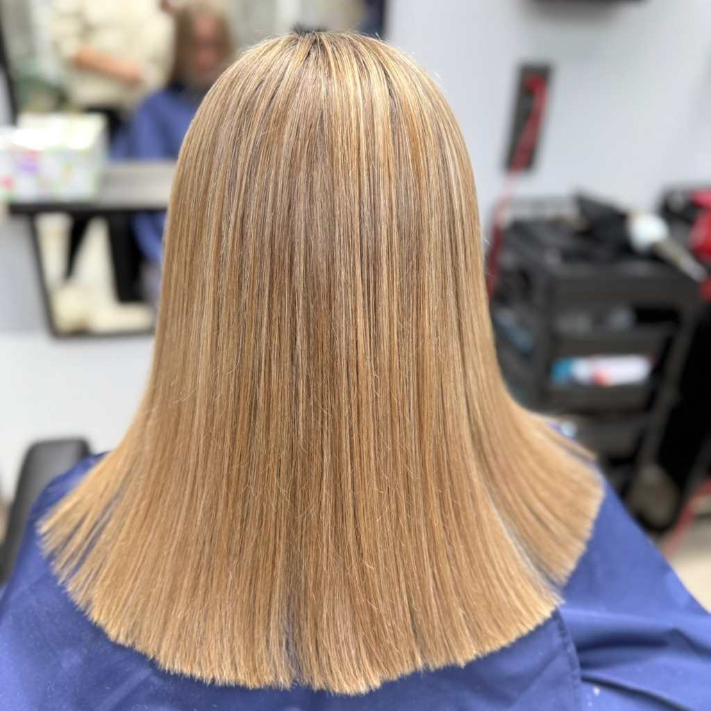 Мелирование (средняя длина)