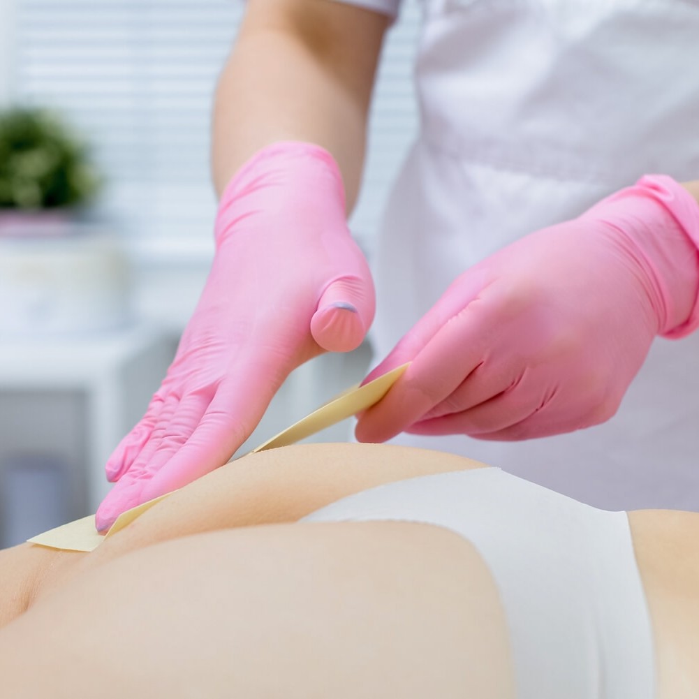 Депиляция ягодичной области