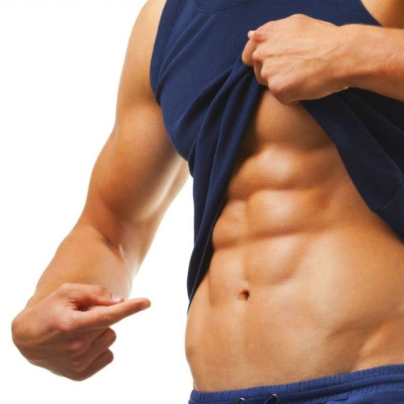 Депиляция живота (мужчины)