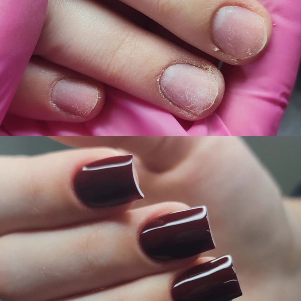 наращивание ногтей