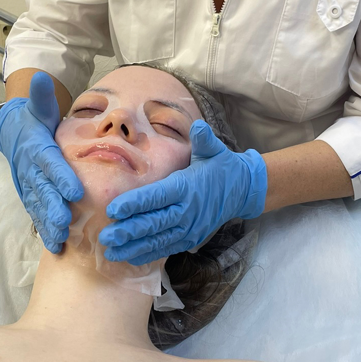 Карбокситерапия + уход за лицом ( маска, пилинг- по желанию  оплачивается отдельно)