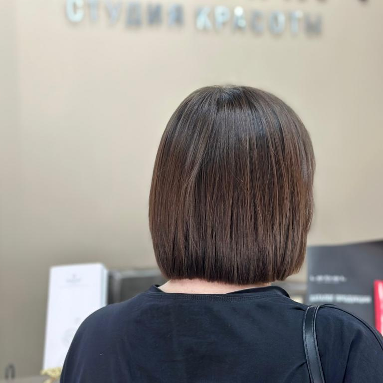 Окрашивание волос в один тон для новых клиентов