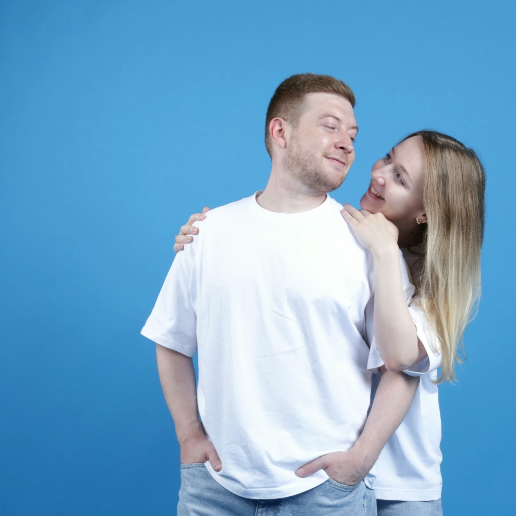 Фотосессия 30 минут(голубой фон)