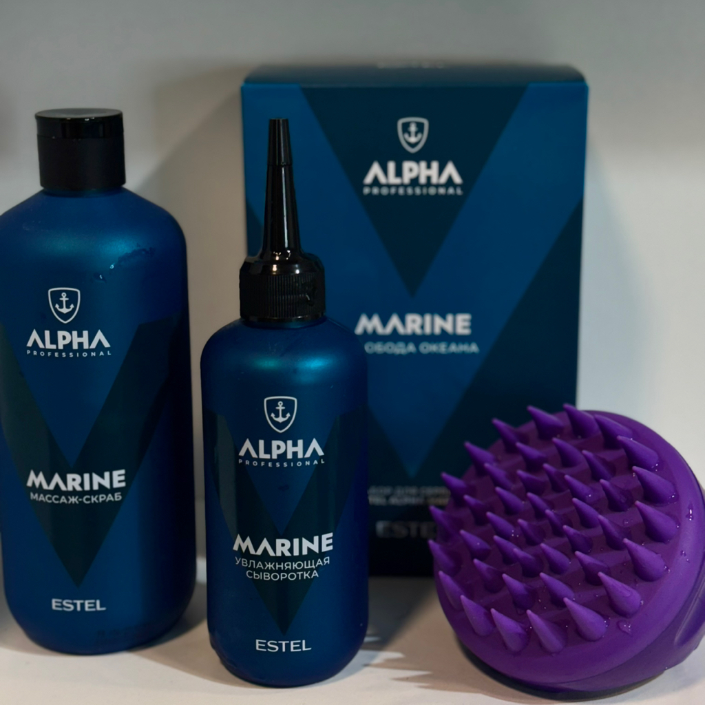 Массаж скраб для кожи головы ESTEL ALPHA MARINE