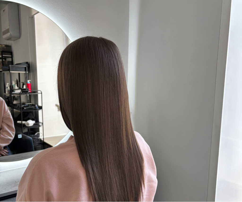 Пилинг+Полировка + биомиметический уход по длине