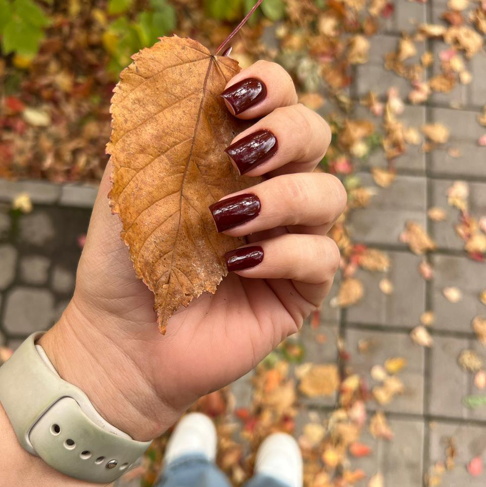 Маникюр + гель  покрытие
