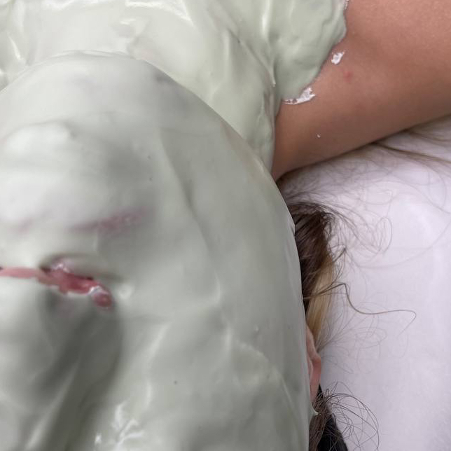 Альгинатная маска лицо