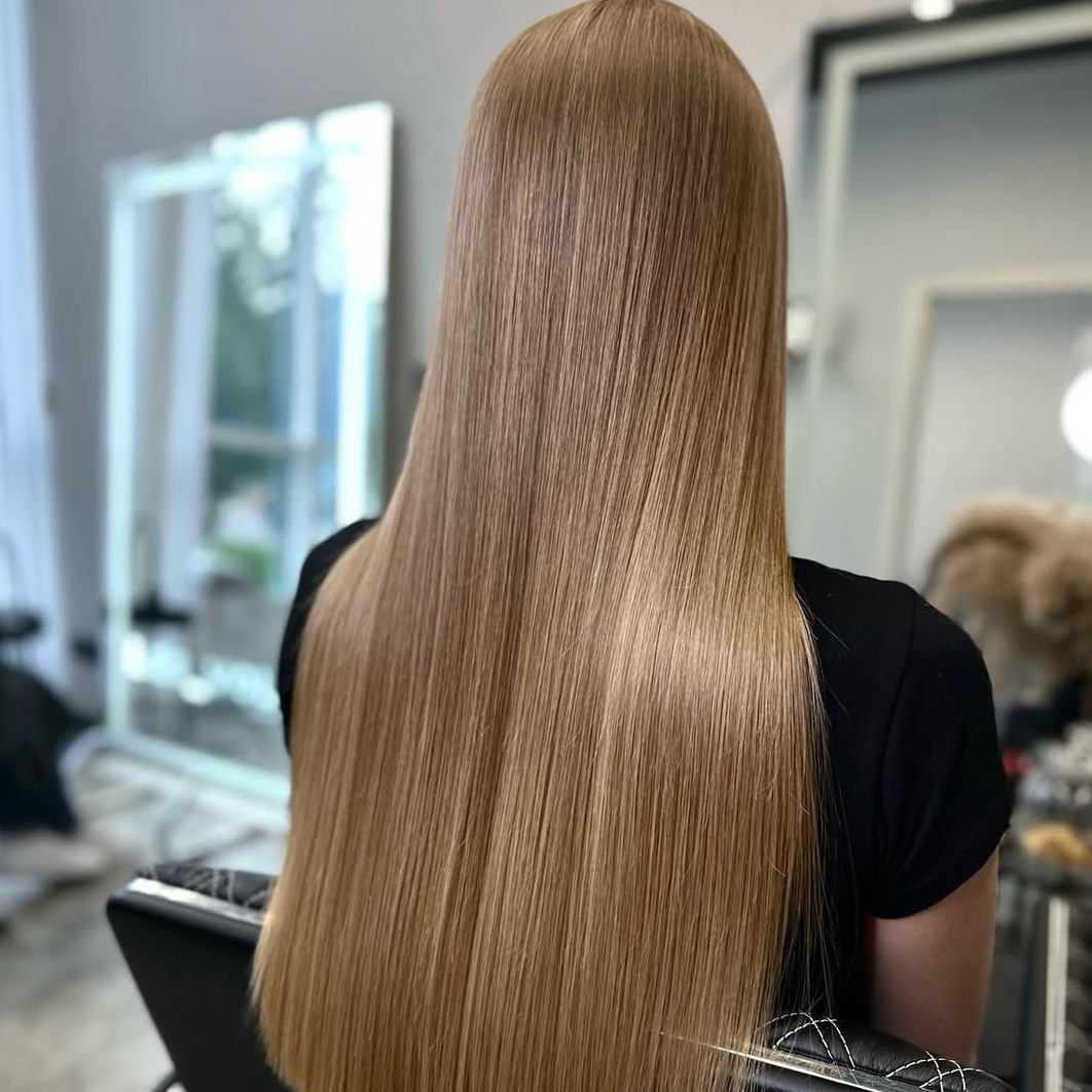 Кератиновое выпрямление