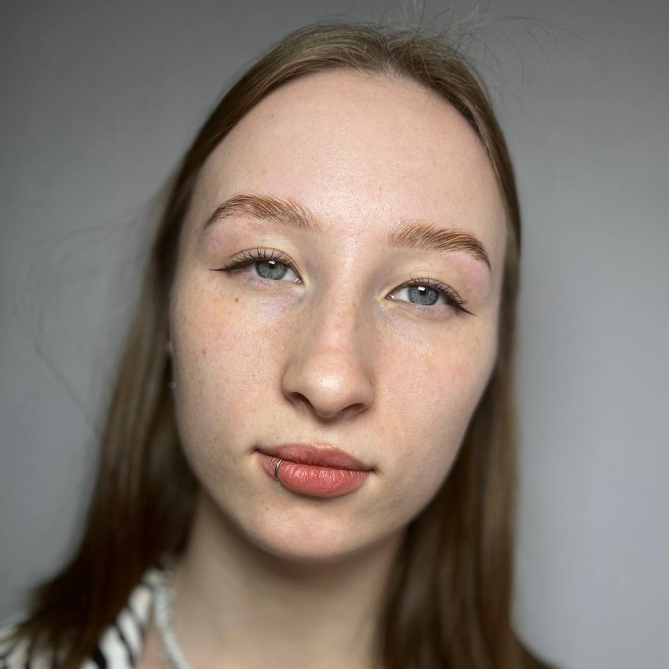 Окрашивание краской без коррекции