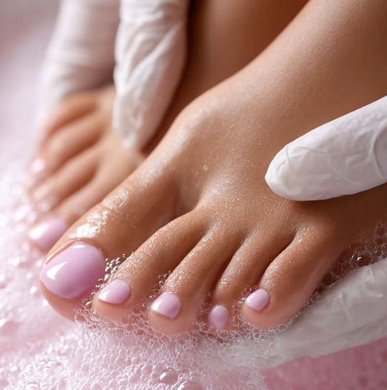 Комплекс: SMART Педикюр с покрытием гель лак + SPA уход