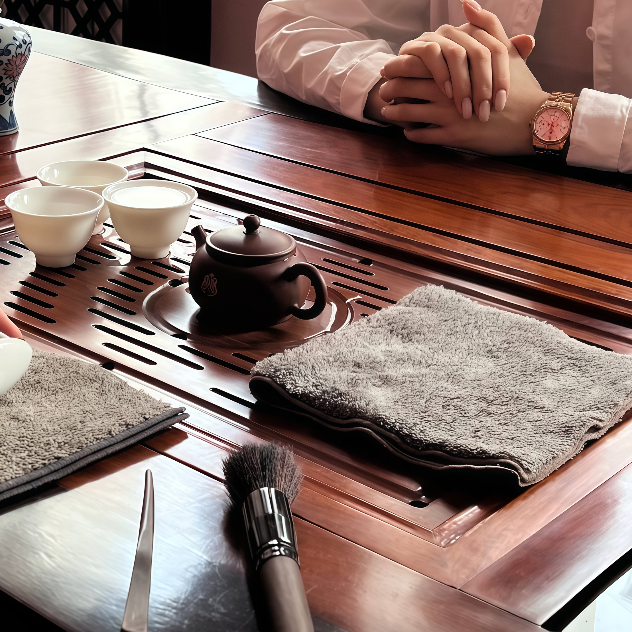 Деловые переговоры в чайном доме