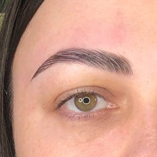 Долговременная укладка бровей + коррекция бровей (без окрашивания)