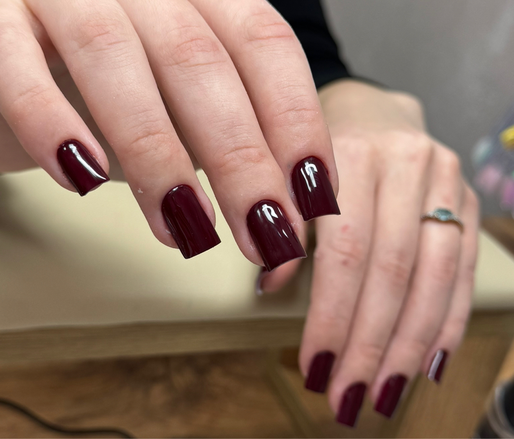 Маникюр + педикюр пальчики