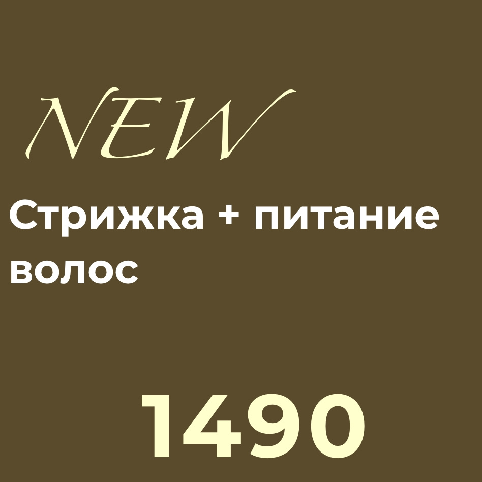 АКЦИЯ «Стрижка + интенсивный уход SALERM за 1490 ₽