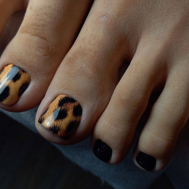 Smart педикюр полный с пленочным покрытием пальчиков