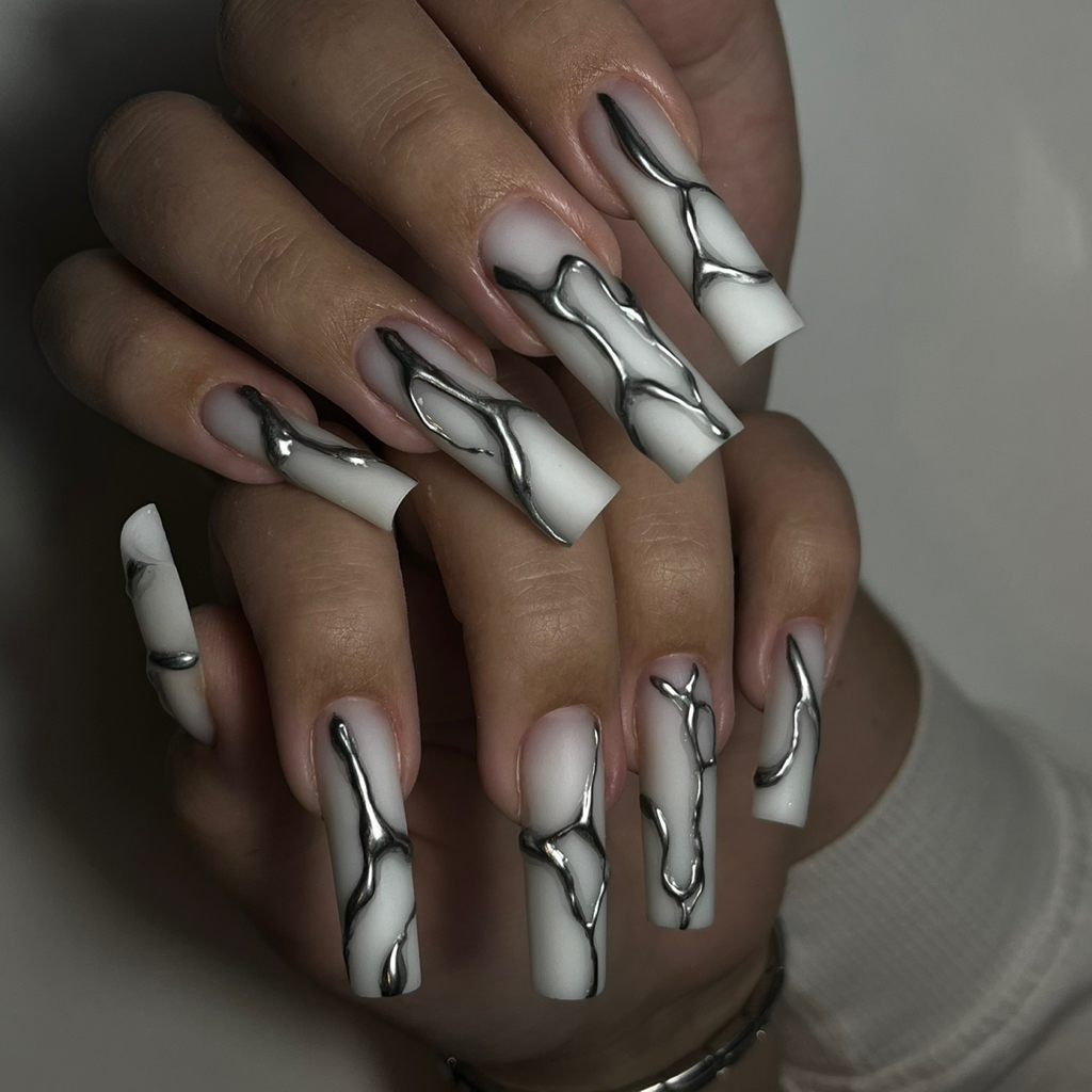 Наращивание ногтей (длина > 4 ед.)