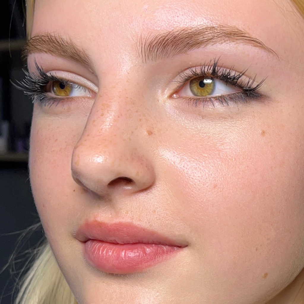 Коррекция бровей + прореживание