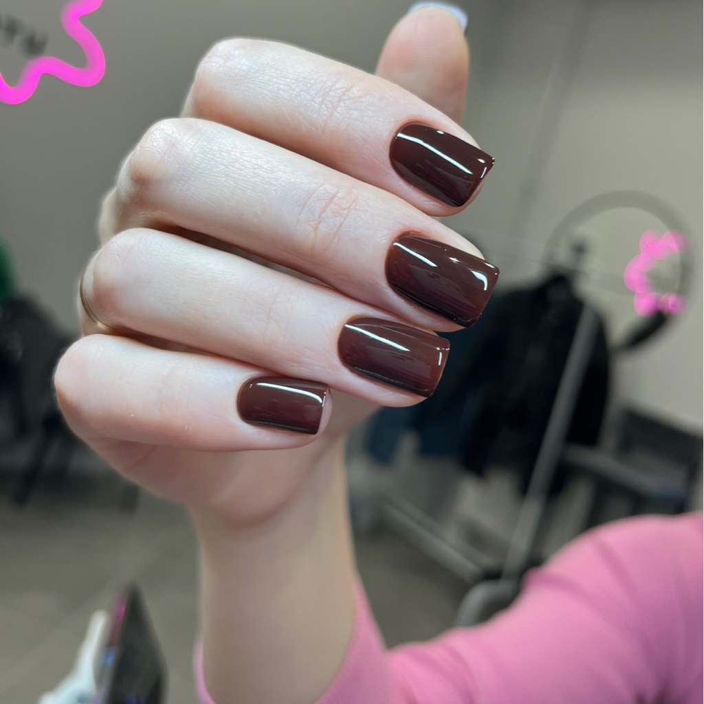 Маникюр с покрытием гель-лак + укрепление ( гель, акрил , полигель )