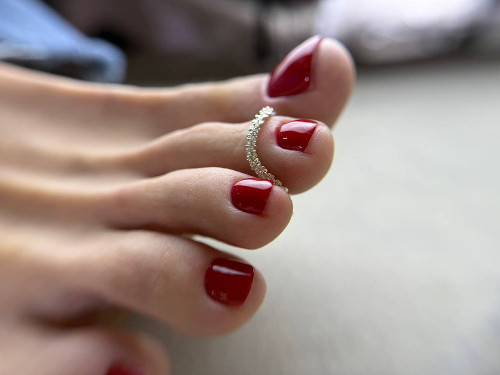 Экспресс педикюр (обработка пальцев ног) с покрытием гель-лак