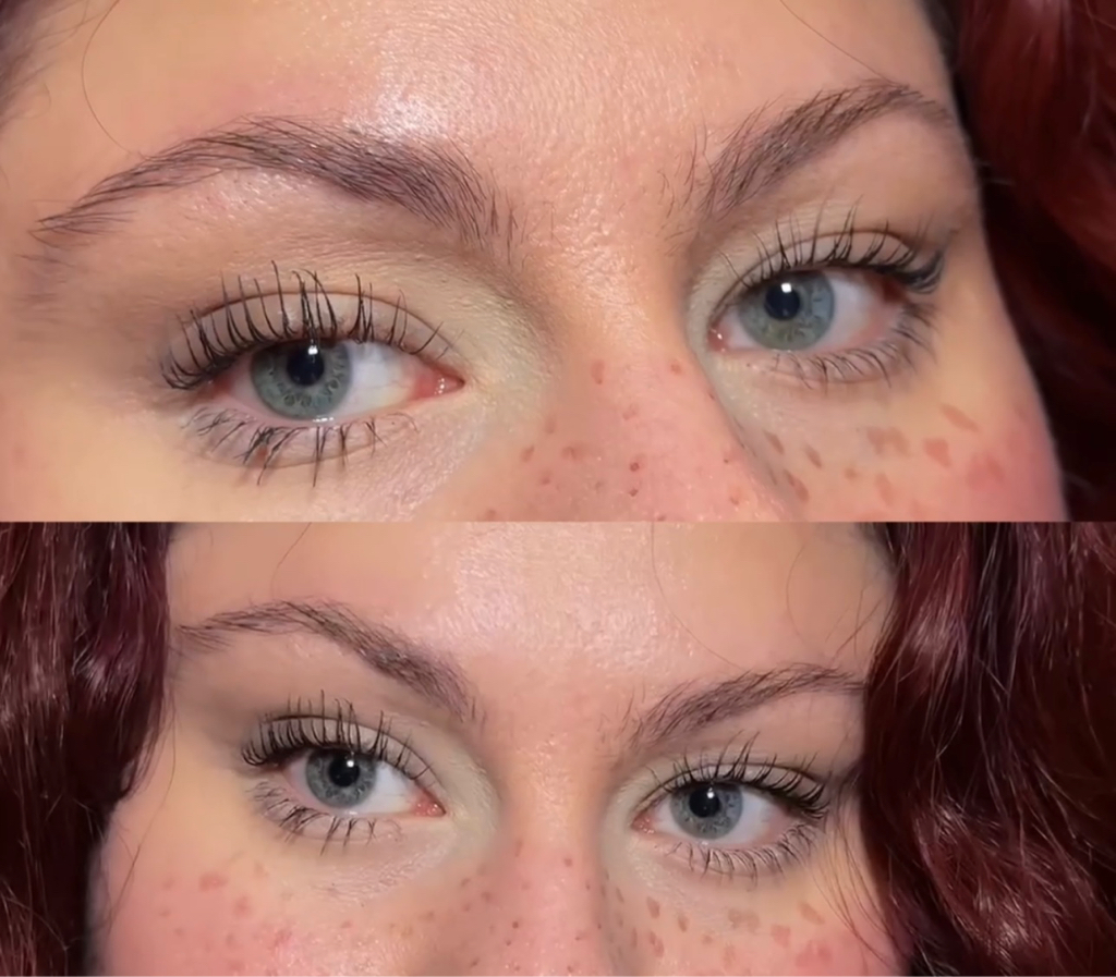 Ламинирование ресниц с окрашиванием