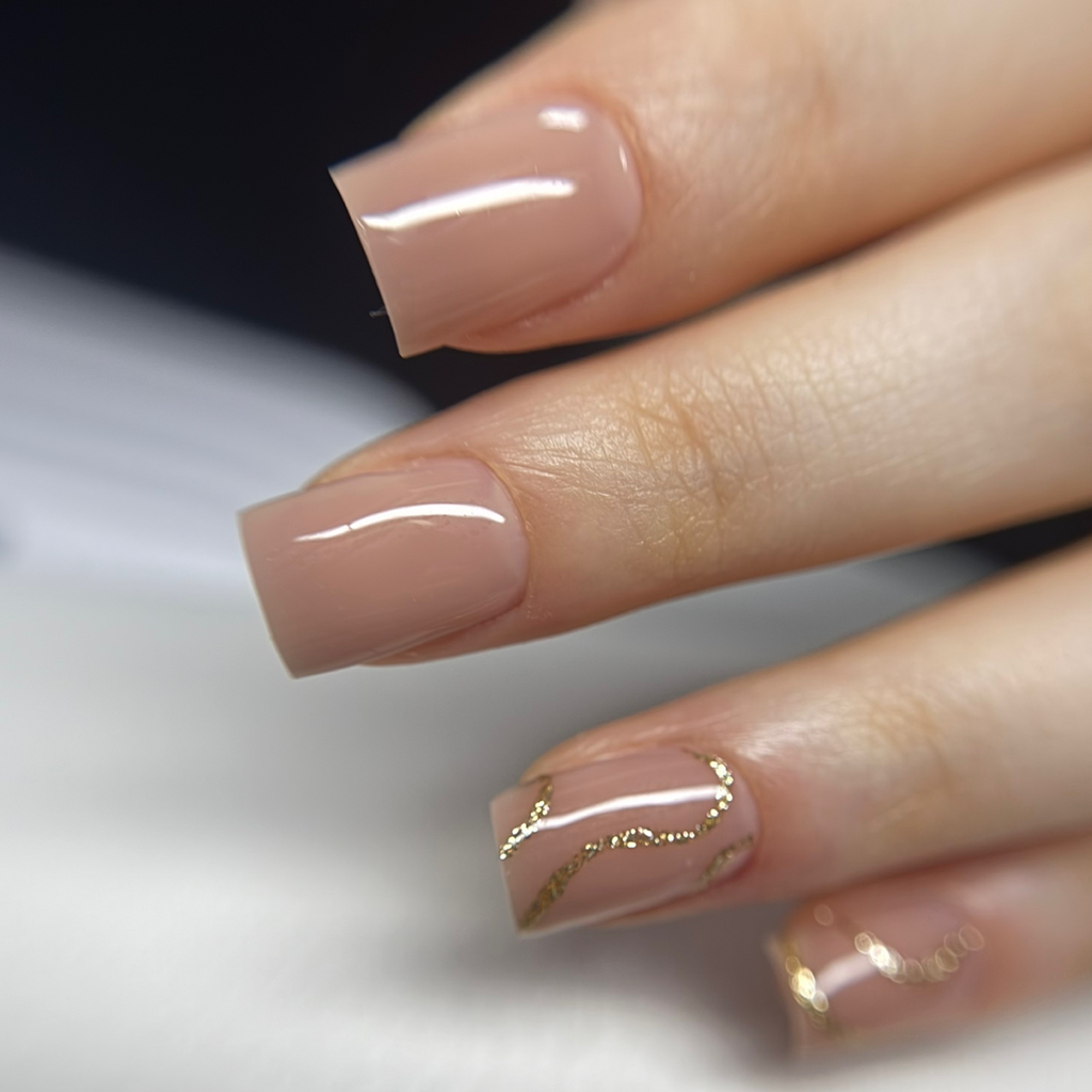 Наращивание ногтей на верхние формы