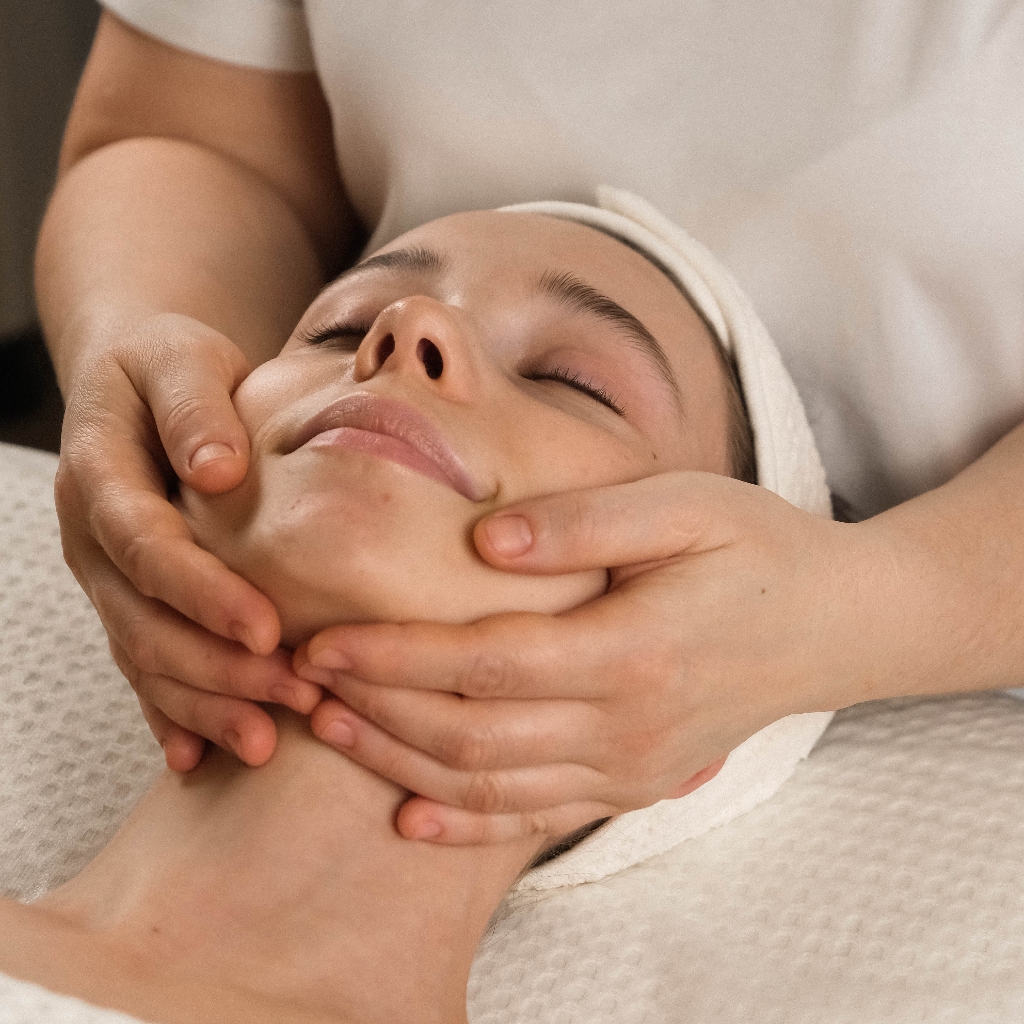 Сплит+буккальный массаж лица