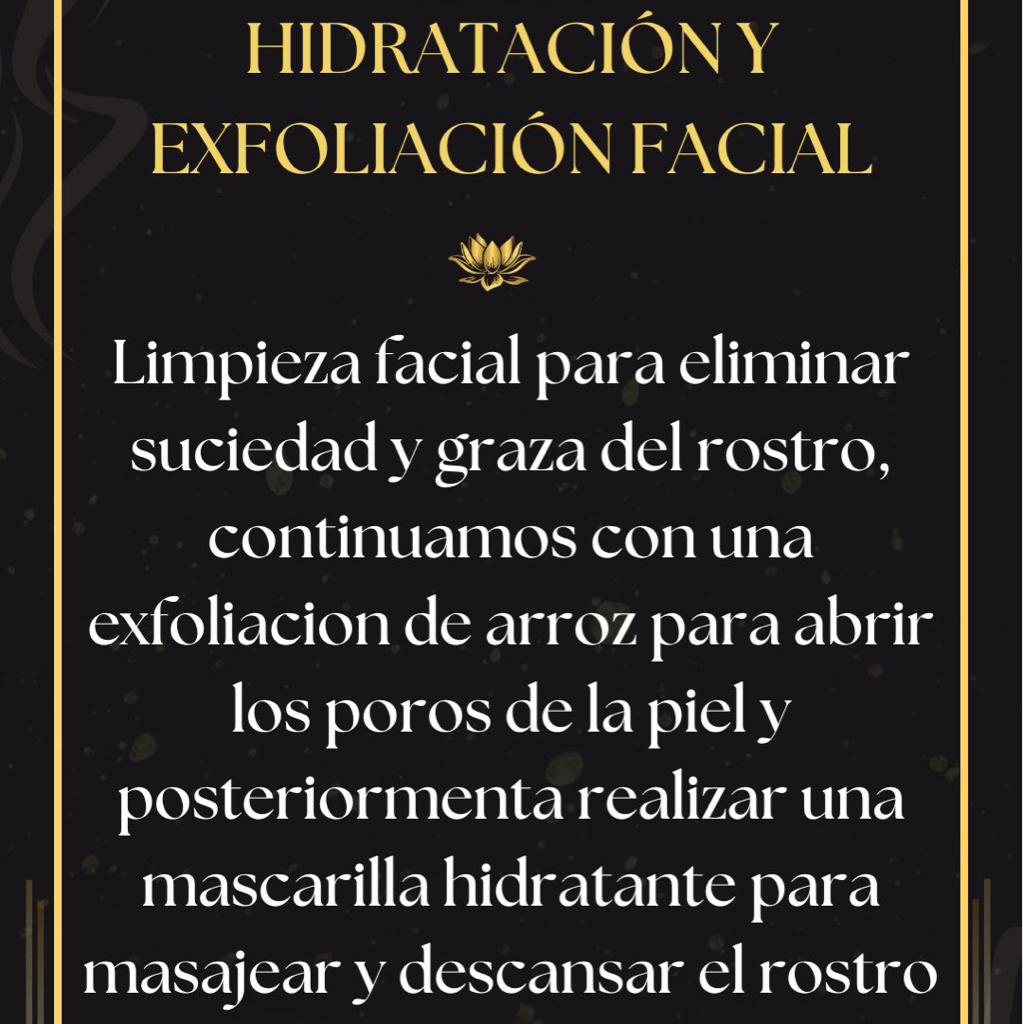 Hidratación Y Exfoliación Facial