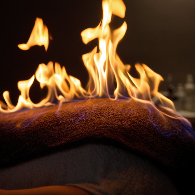 Огненный массаж