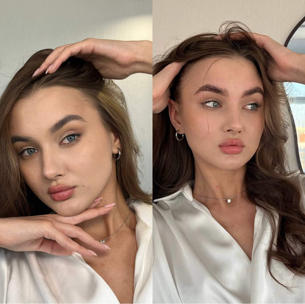 осветление + коррекция + прореживание