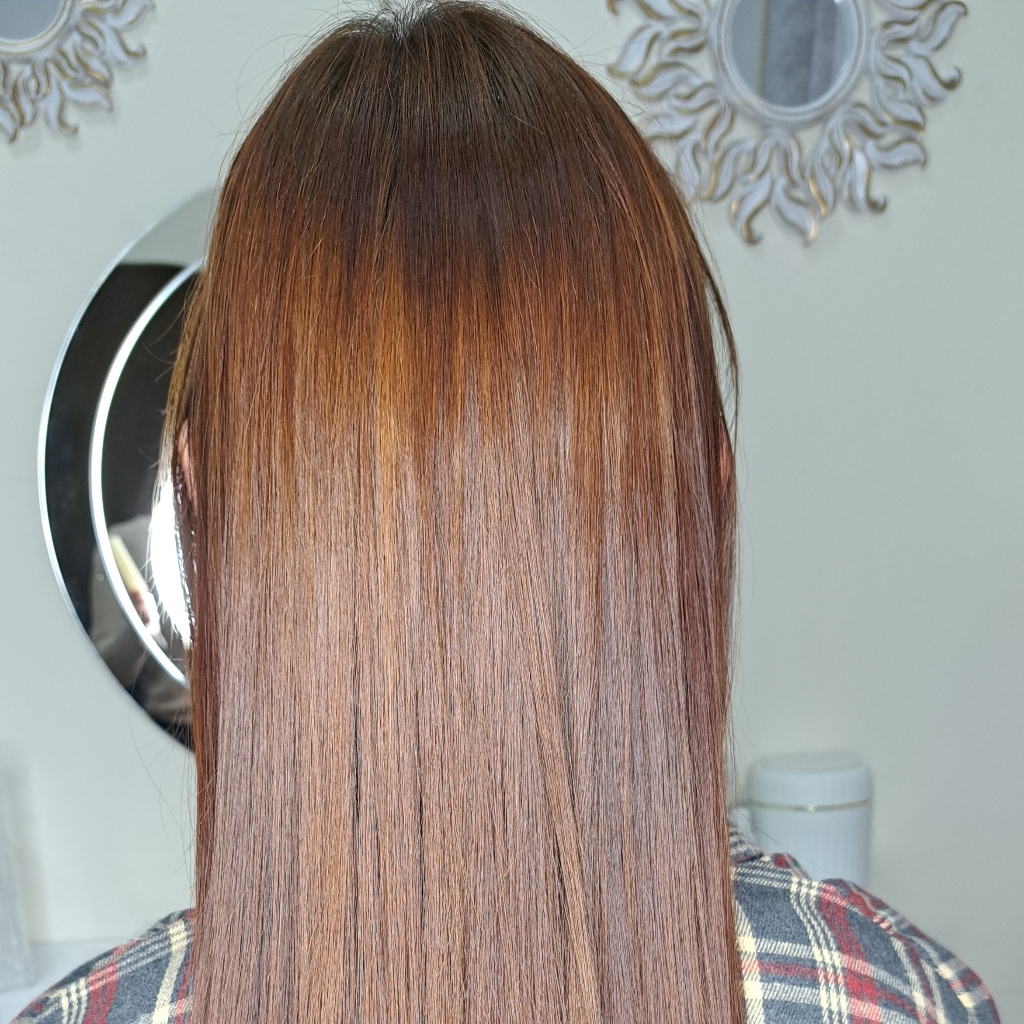 Окрашивание в один тон