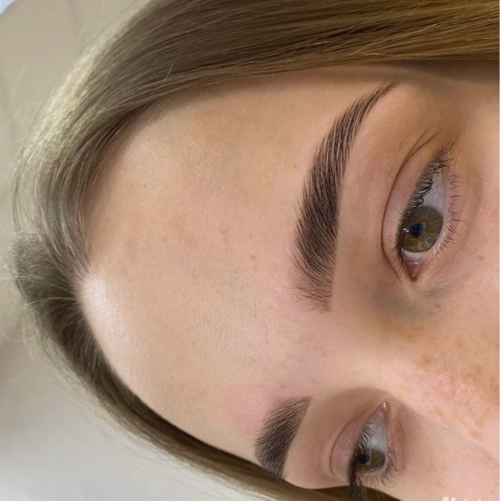 Комбо Ламинирование ресницы +ламинирование бровей