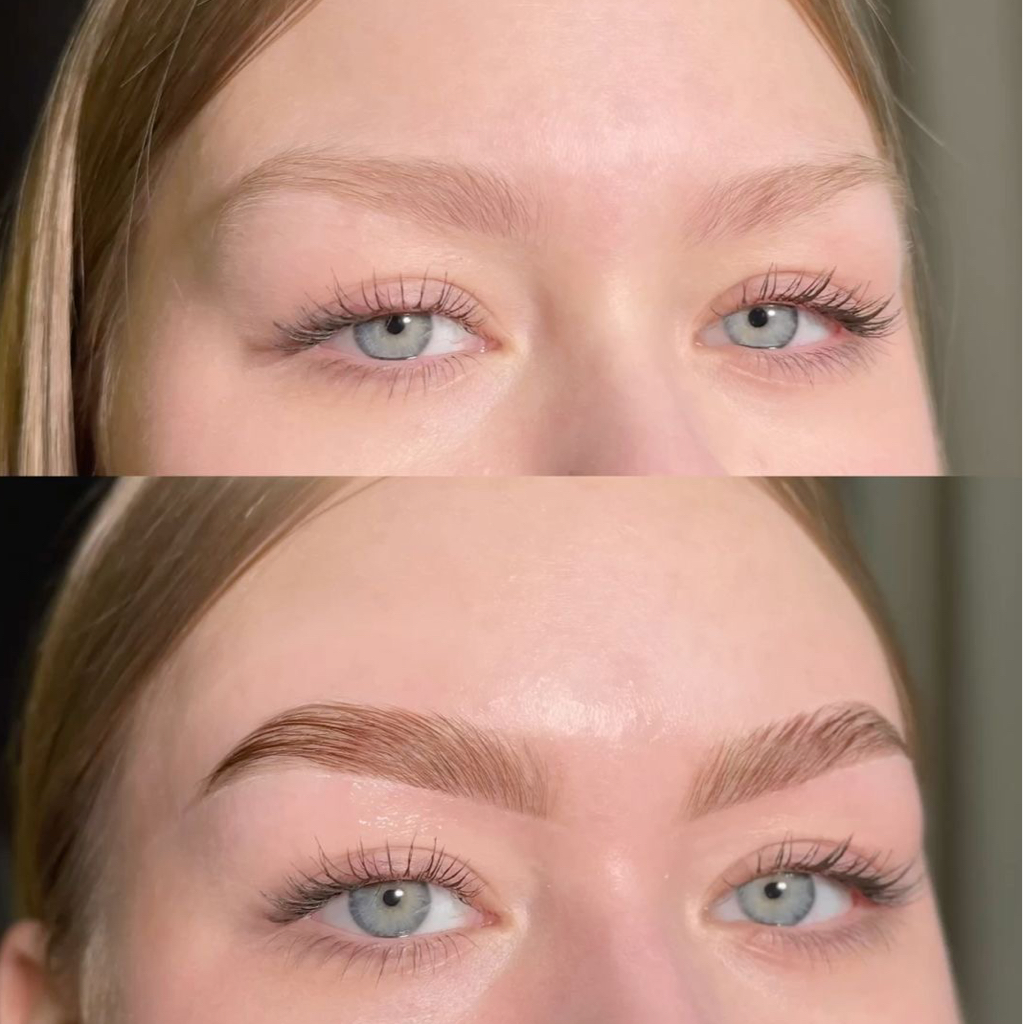 БРОВИ 
КОМПЛЕКС  L    
• окрашивание
• долговременная укладка