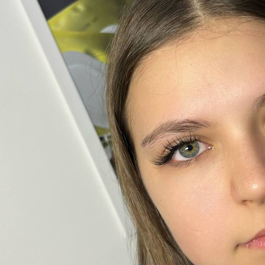 наращивание ресниц (2,5д)