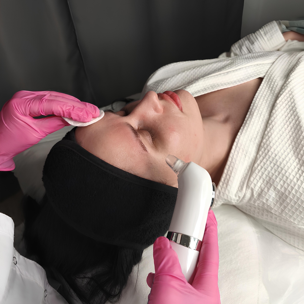 Вакуумная чистка лица