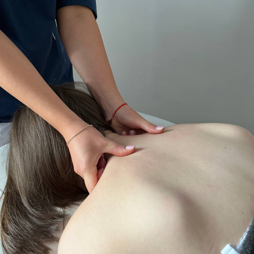 Массаж спина/швз/голова