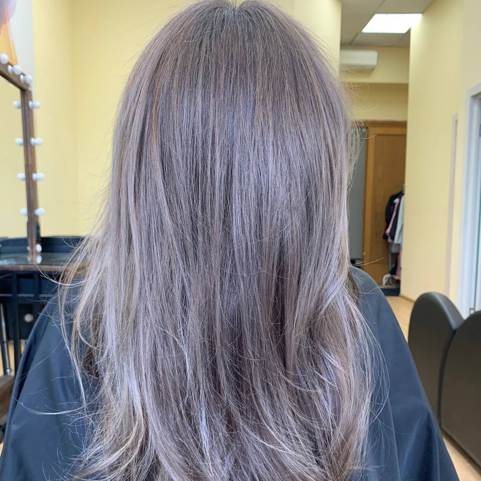 Тонирование волос