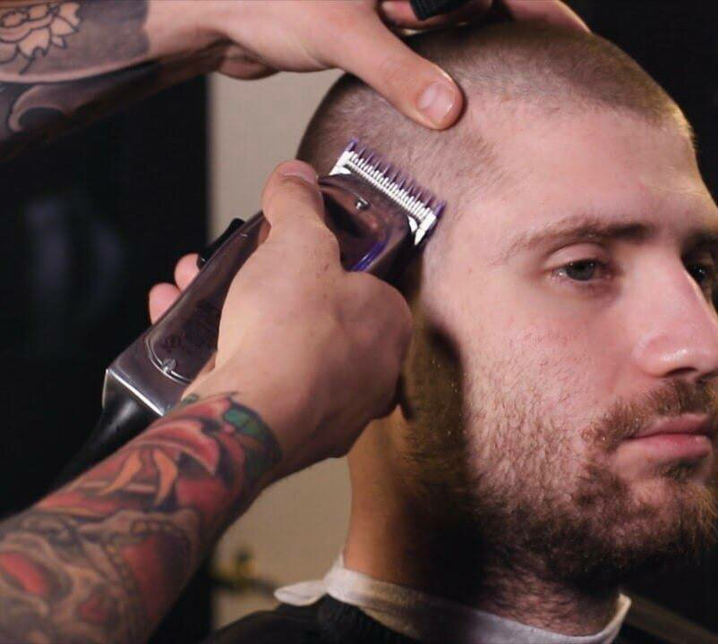 стрижка под 1 насадку