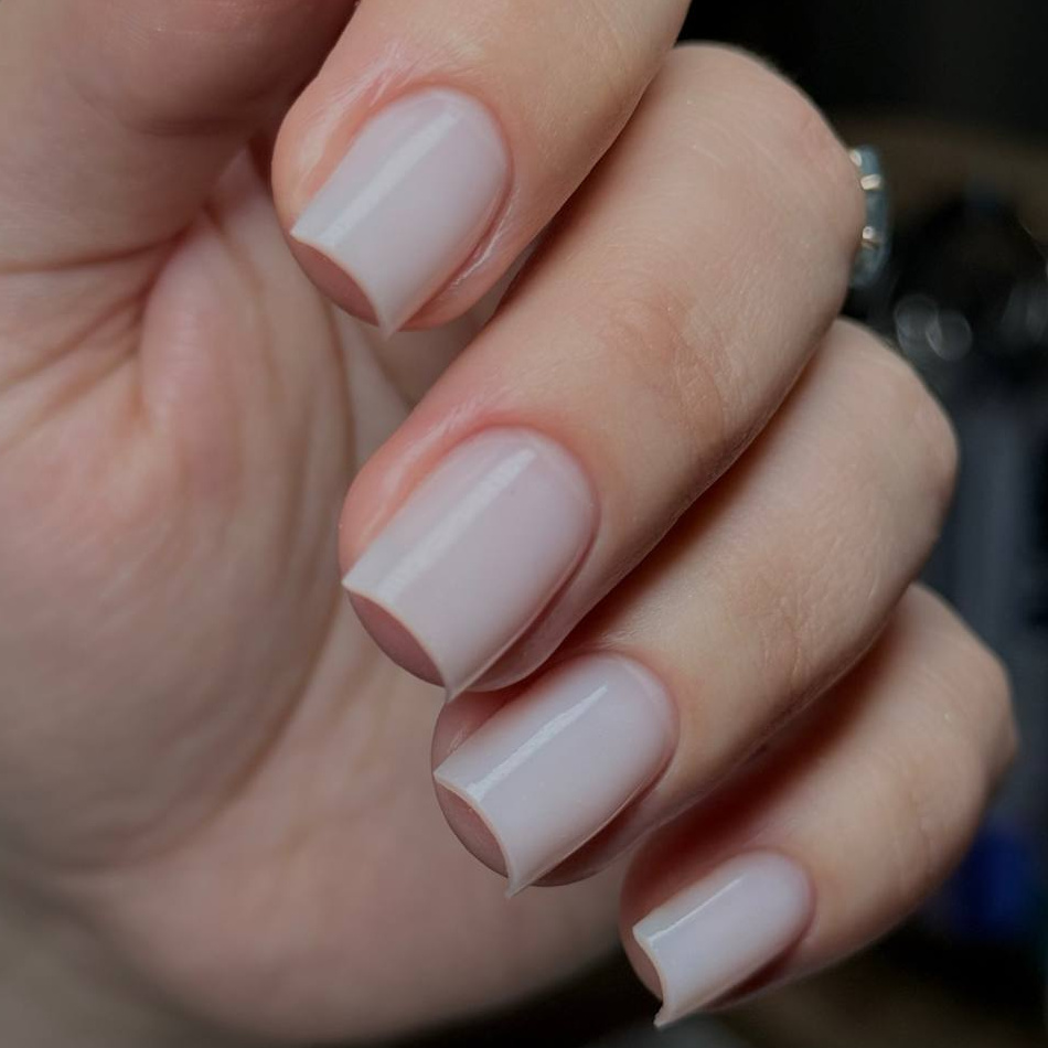 Снятие маникюр покрытие с укреплением полигель+выстраивание архитектуры