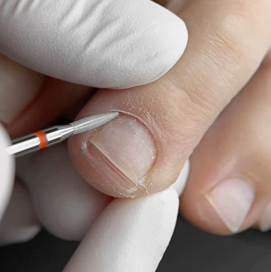 Педикюр (пальчики) без покрытия