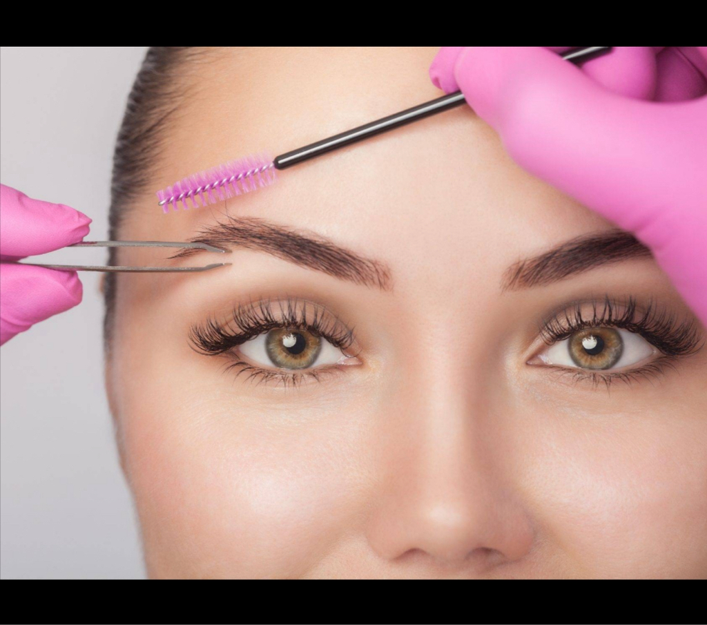 Брови коррекция