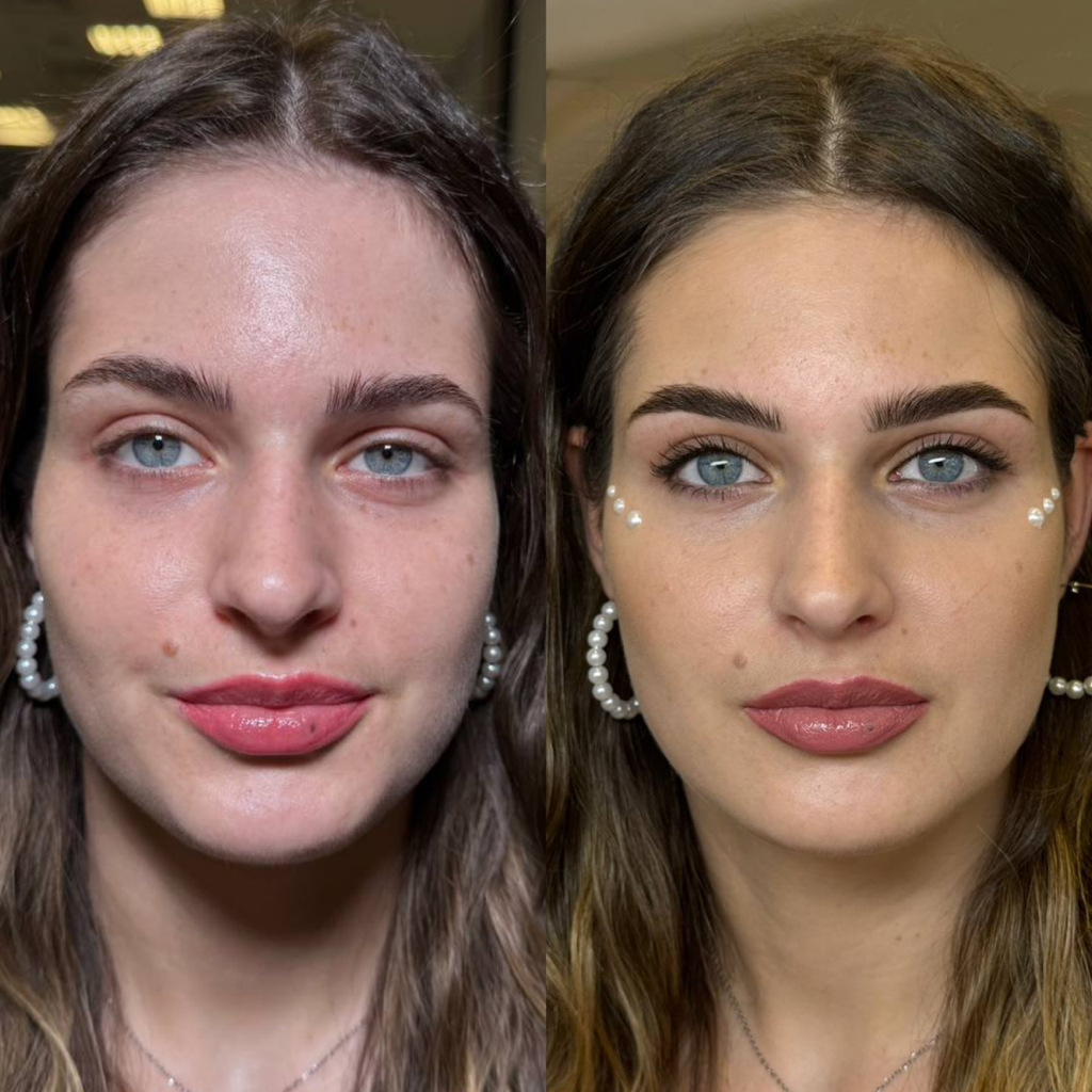 Коррекция и окрашивание бровей