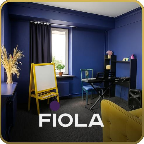 Аренда Кабинета Fiola | Студия для Музыки и Вокала